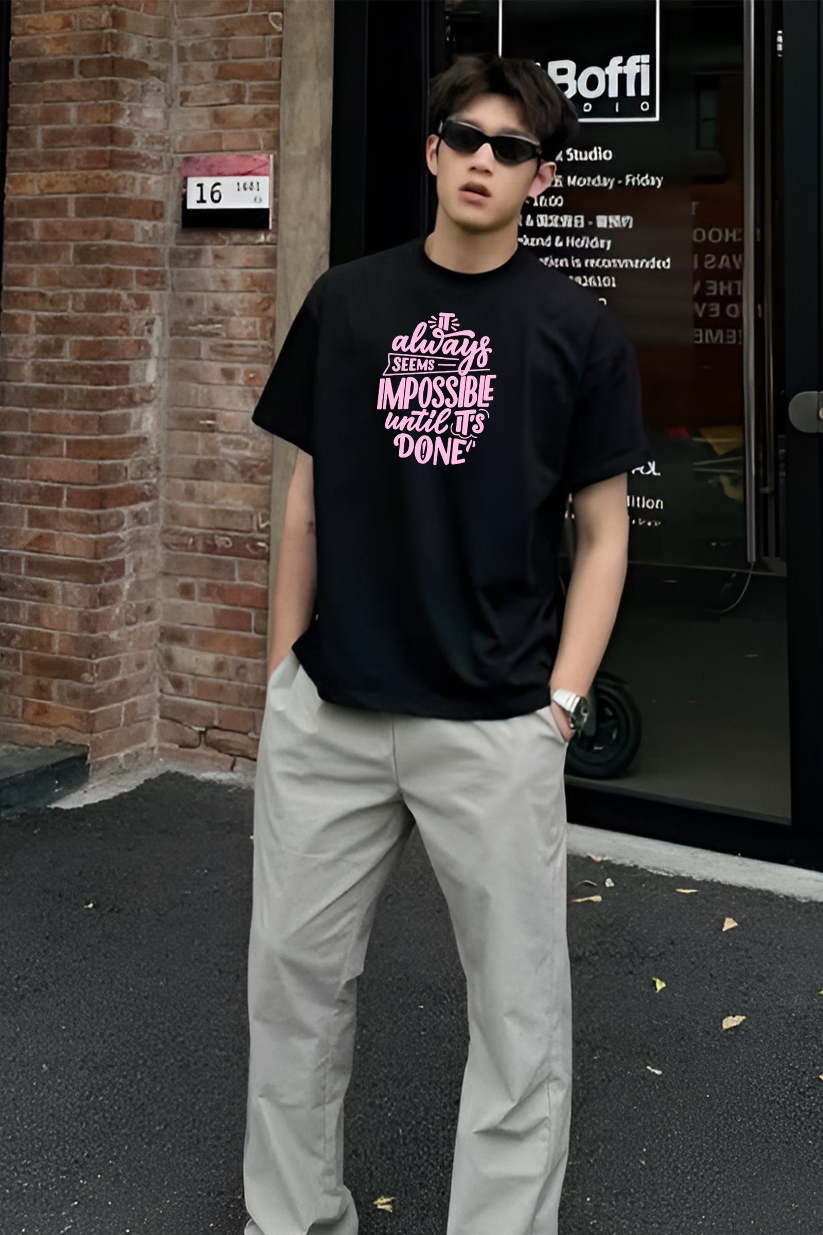 It Always Seems Impossible Oversized T-shirt