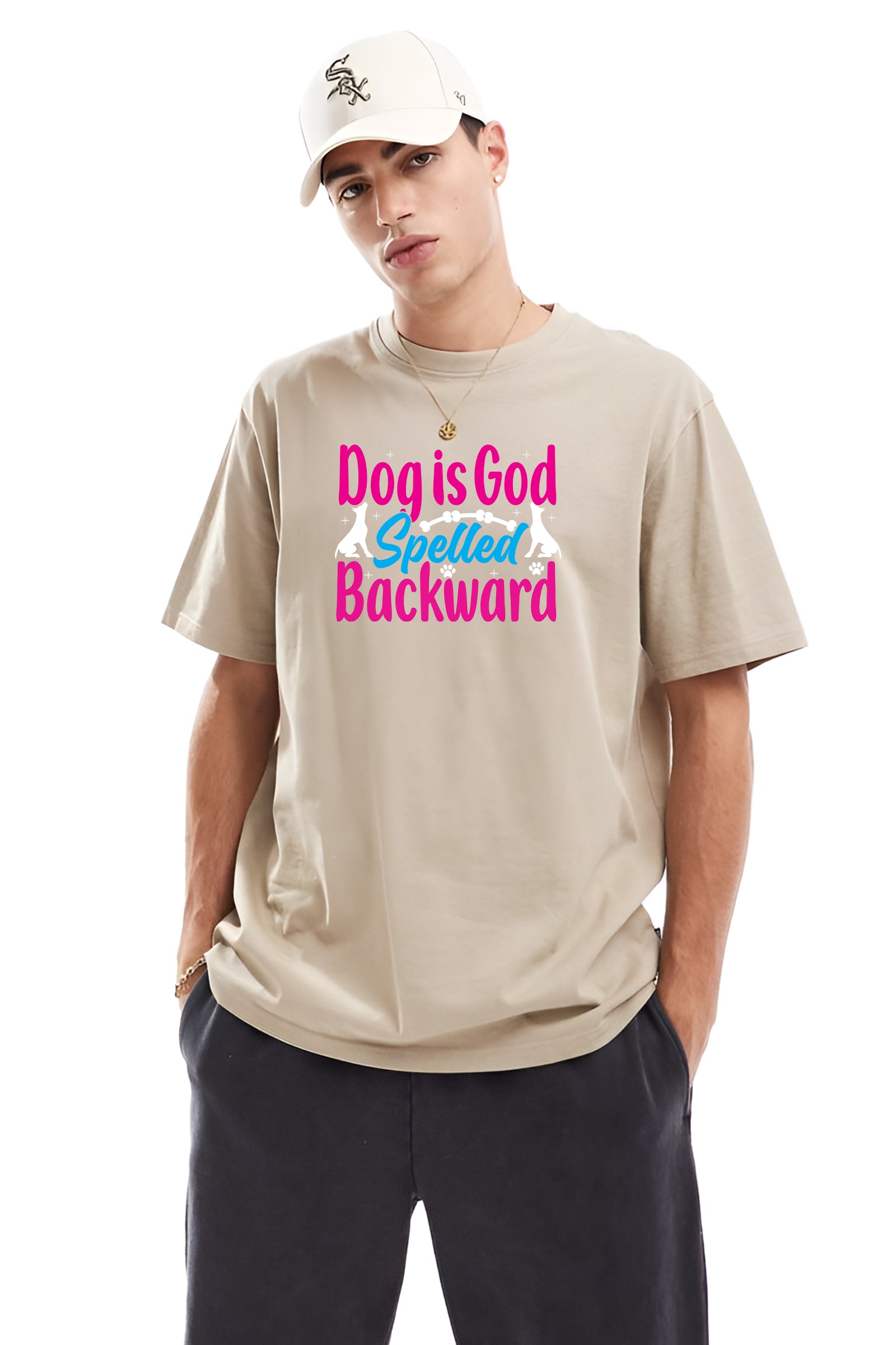 Dog is God Oversized T-shirt