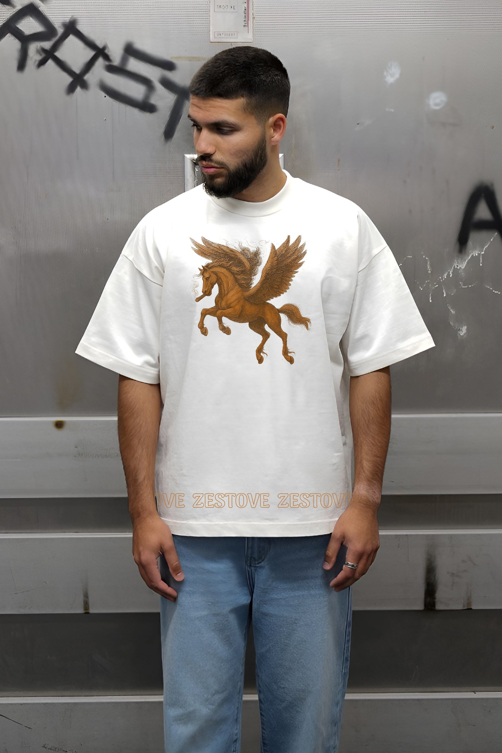 Golden Gallop Oversized T-shirt
