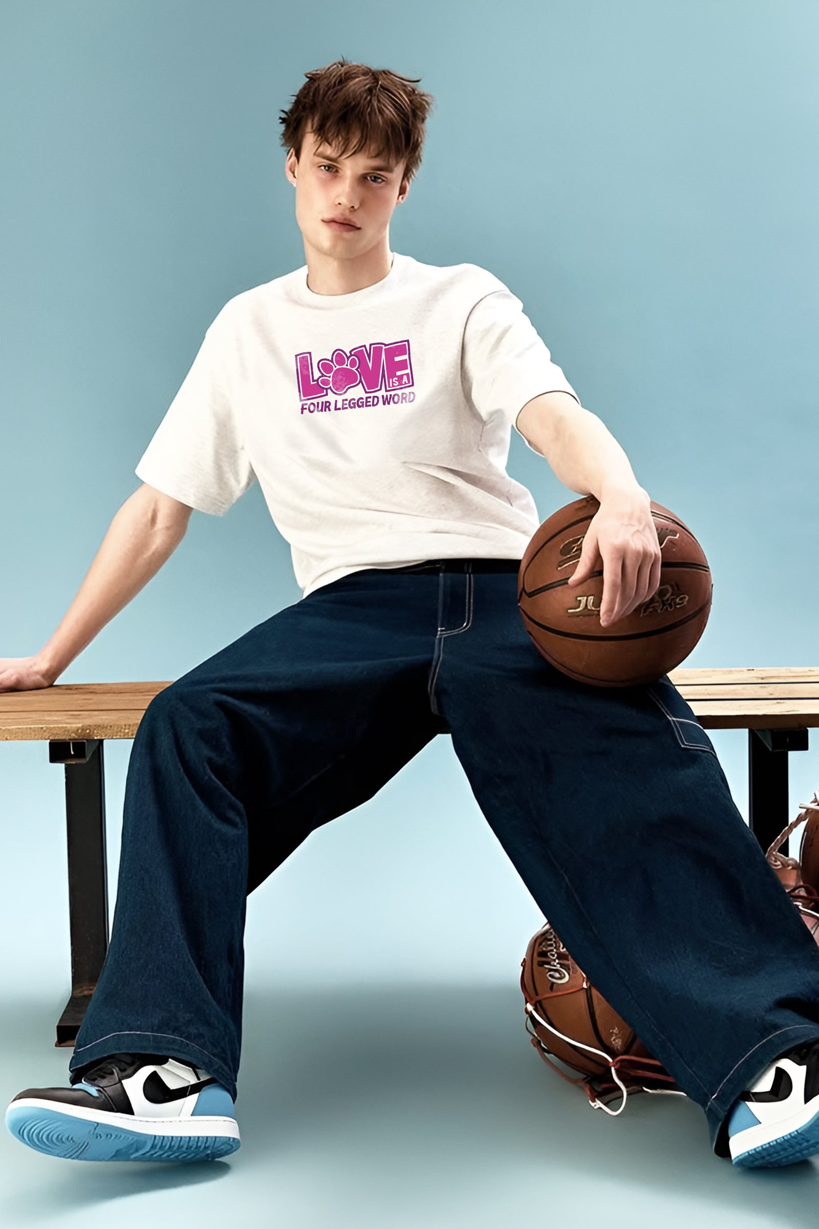 Love is Four Oversized T-shirt