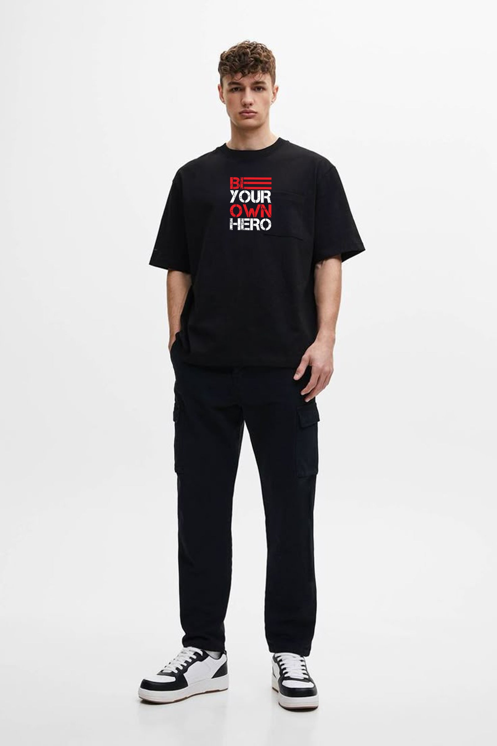 Be Your Own Hero Oversized T-shirt
