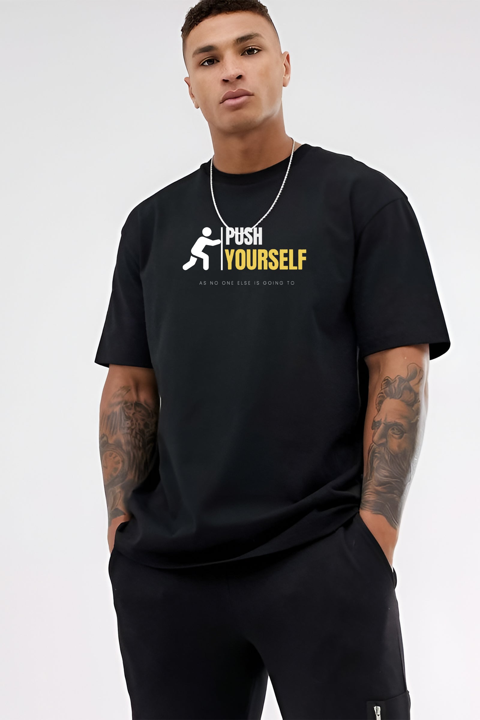 Push Yourself Oversized T-shirt