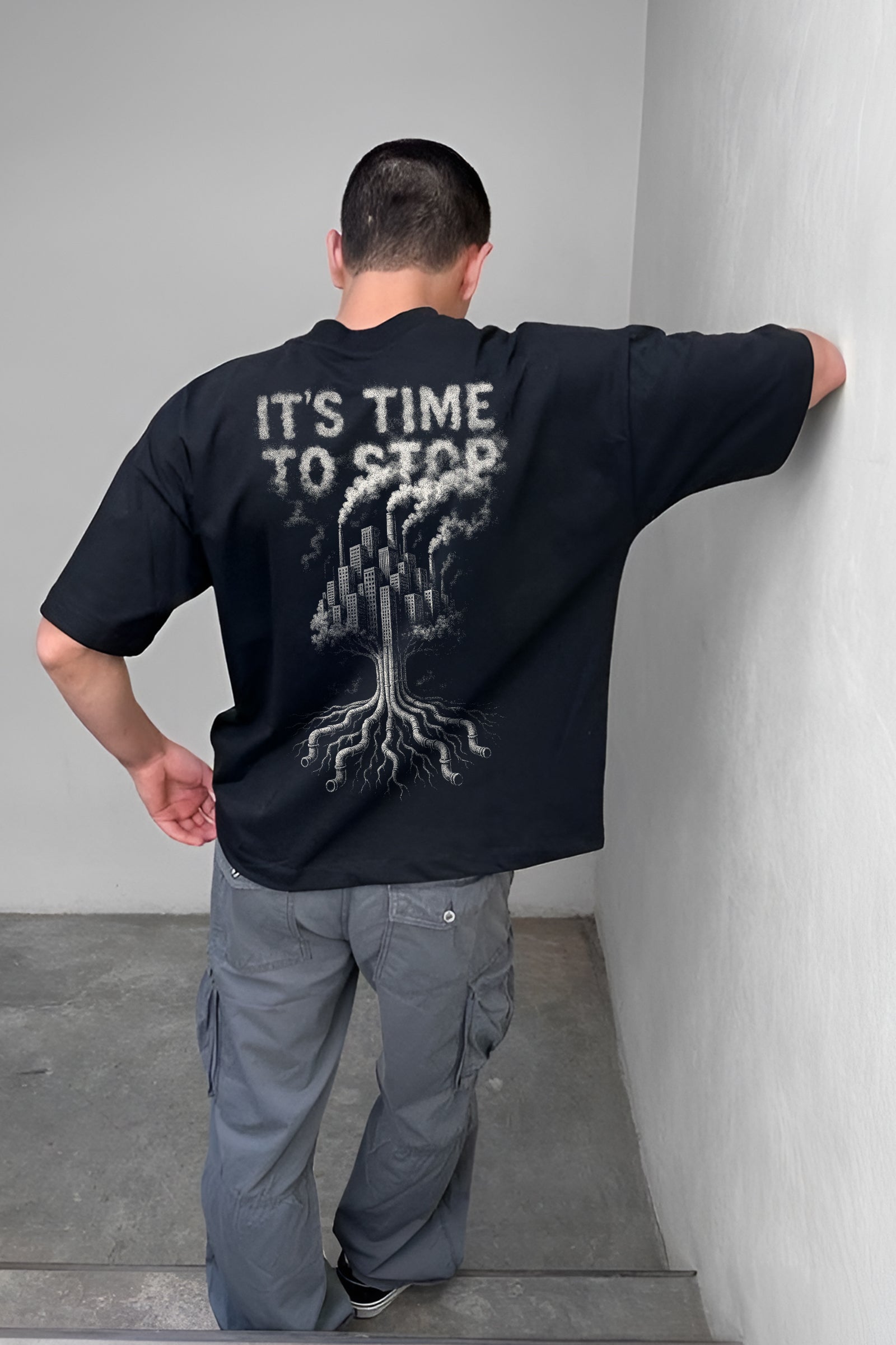 Roots of Smoke Oversized T-shirt