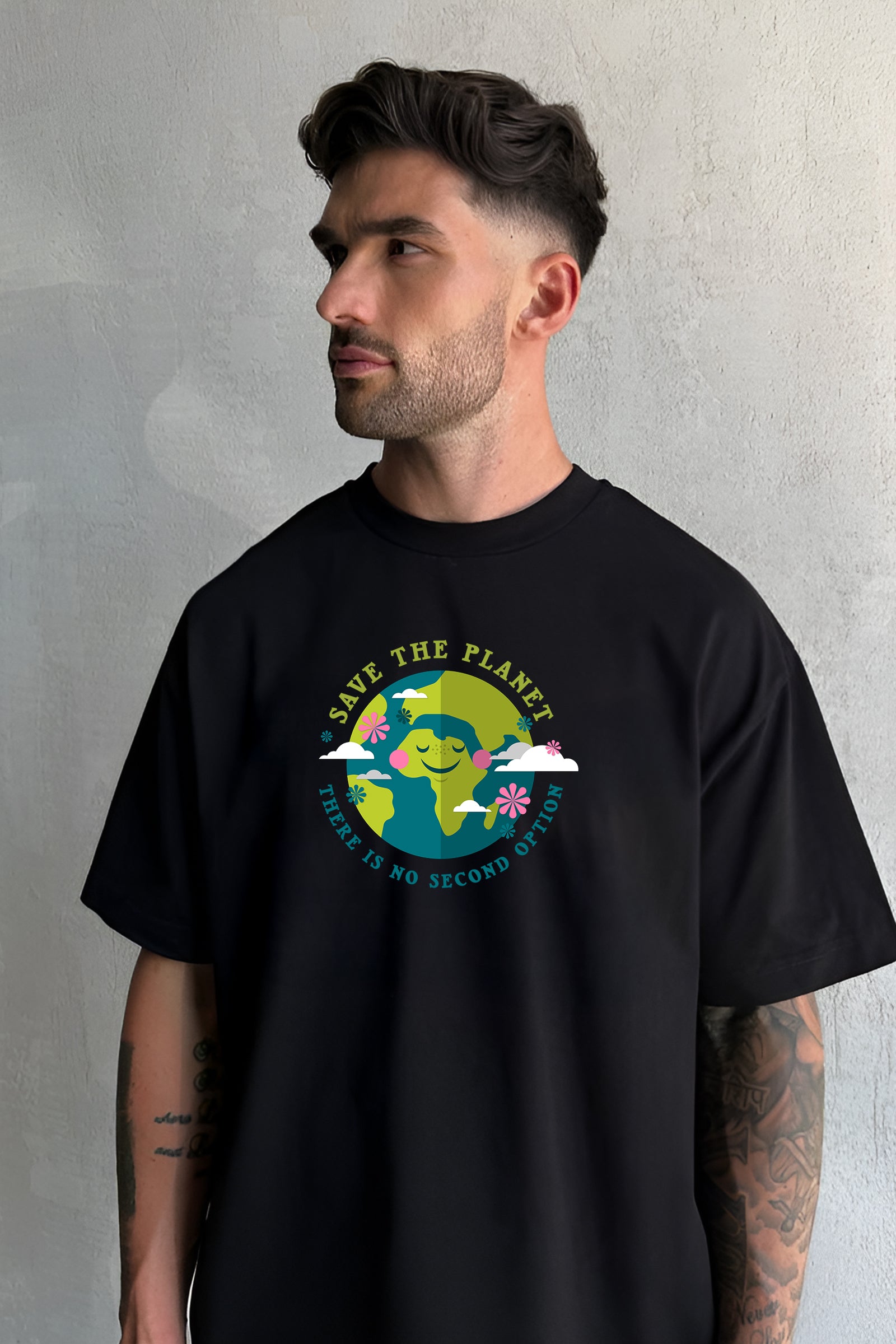 Save the Planet Oversized T-shirt