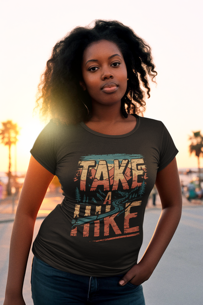 Take a hike unisex supima t-shirt