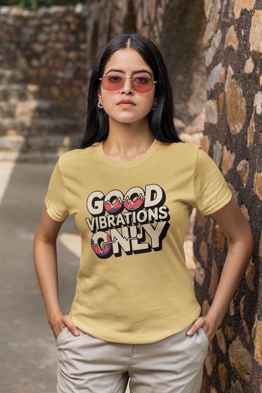 Good vibrations only Unisex T-shirt