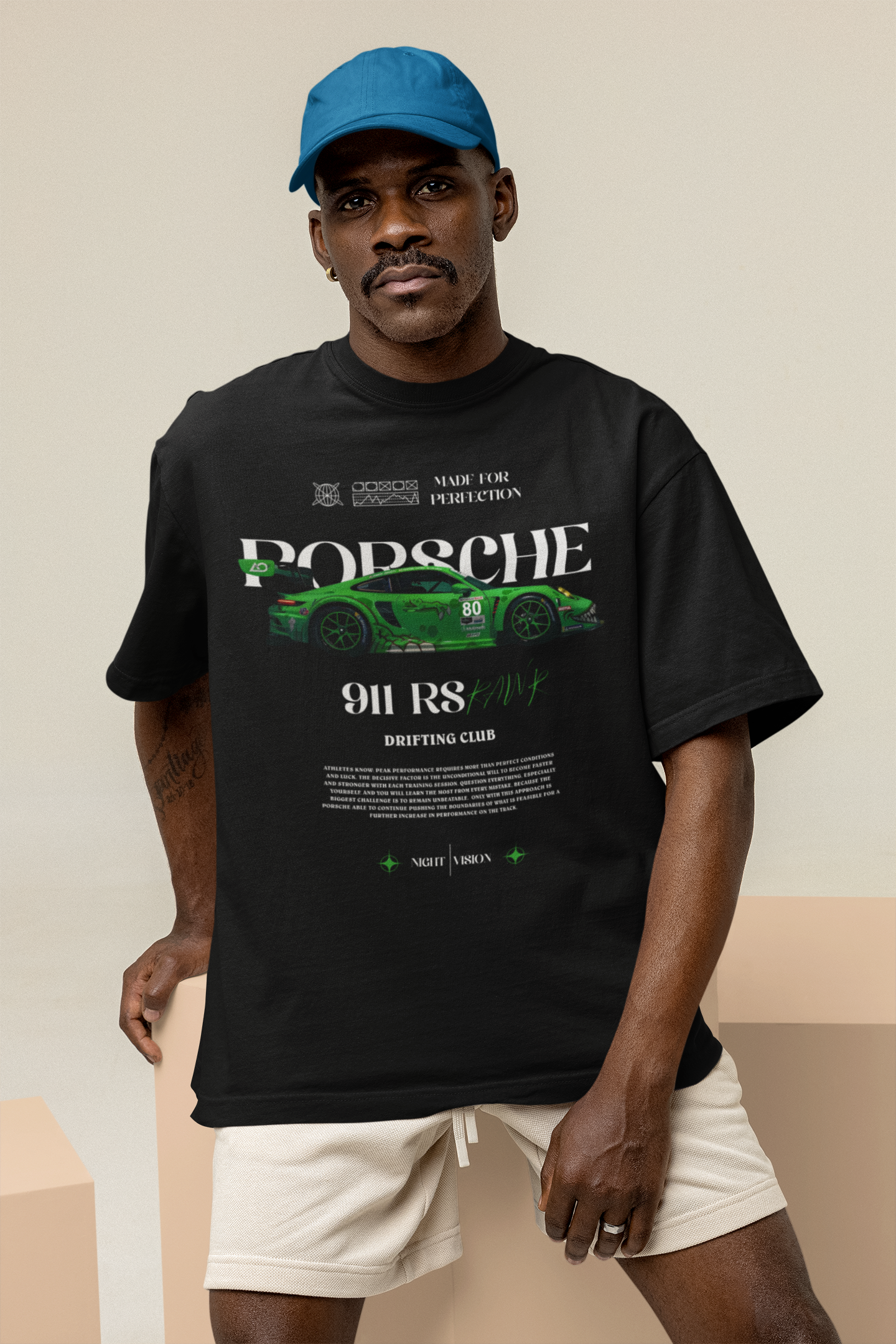 Porsche 911 RS Unisex Oversized T-shirt