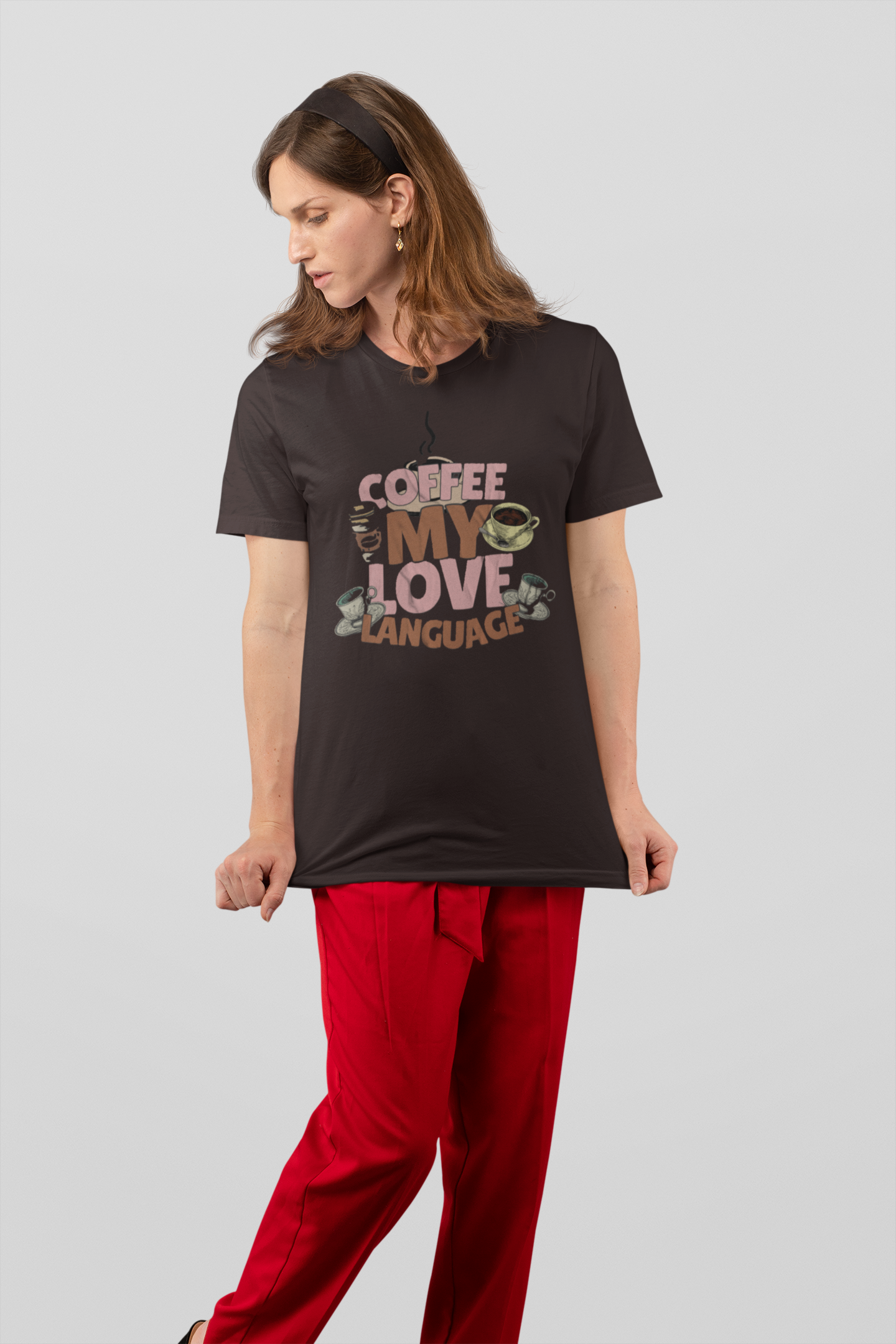 Coffee my love language unisex t-shirt