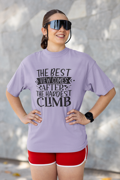 Best view comes unisex Oversized T-shirt