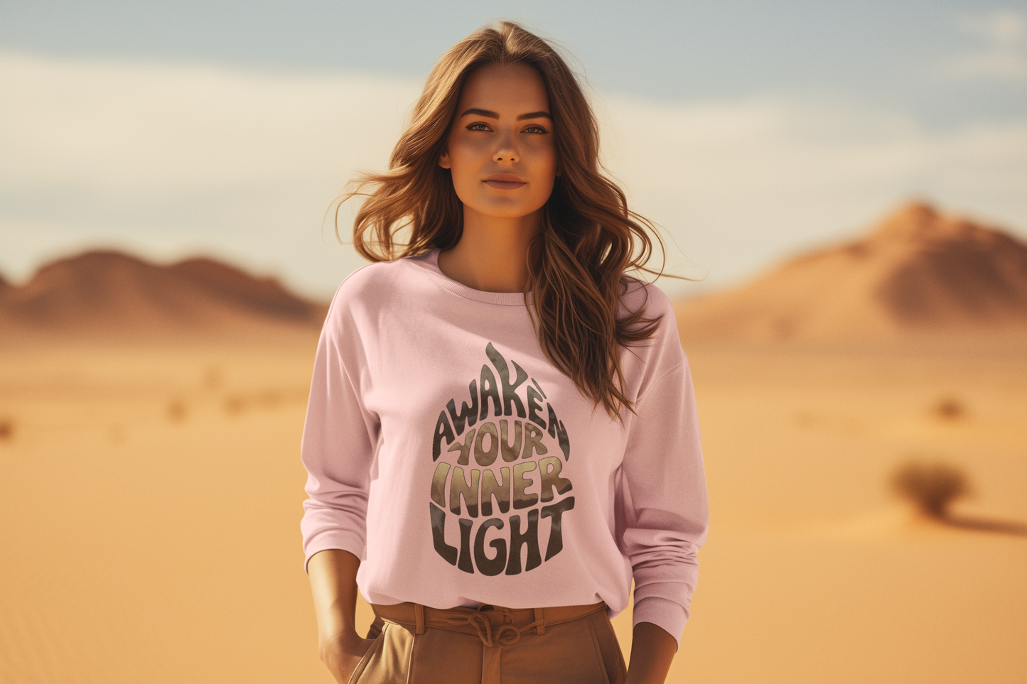 Awaken your inner light unisex sweatshirt