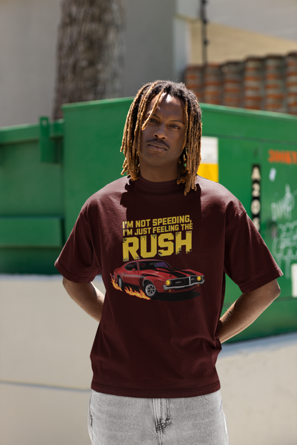 Feeling the rush unisex oversized t-shirt