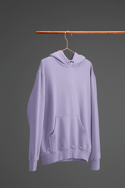 Plain Lavender Unisex Hoodie