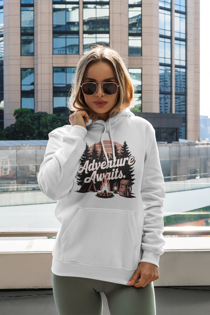 Adventure awaits unisex oversized hoodie