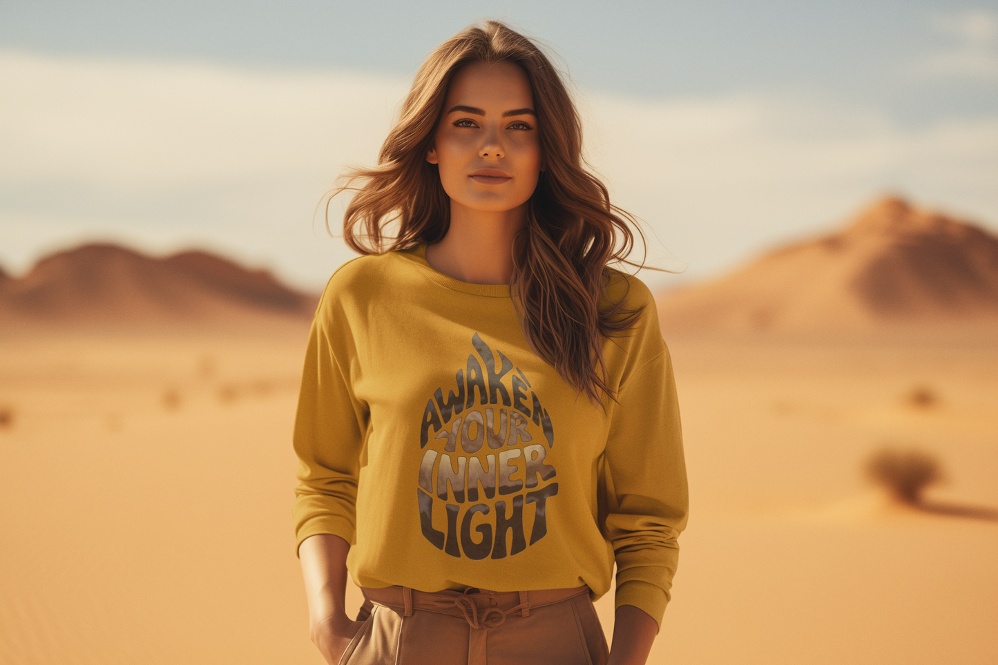 Awaken your inner light unisex sweatshirt