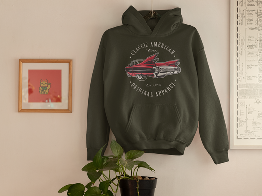 Classic American car Unisex Hoodie