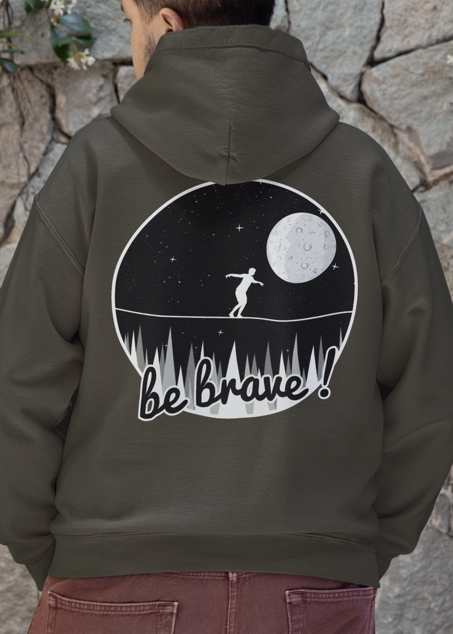 Be brave Unisex Hoodie